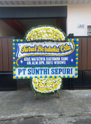 Papan Bunga Duka di Lopok