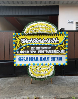 Papan Bunga Duka di Lopok